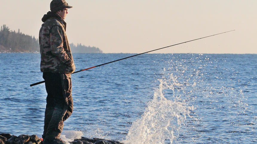 Fishing on Lake Superior's North Shore for Trout and Salmon