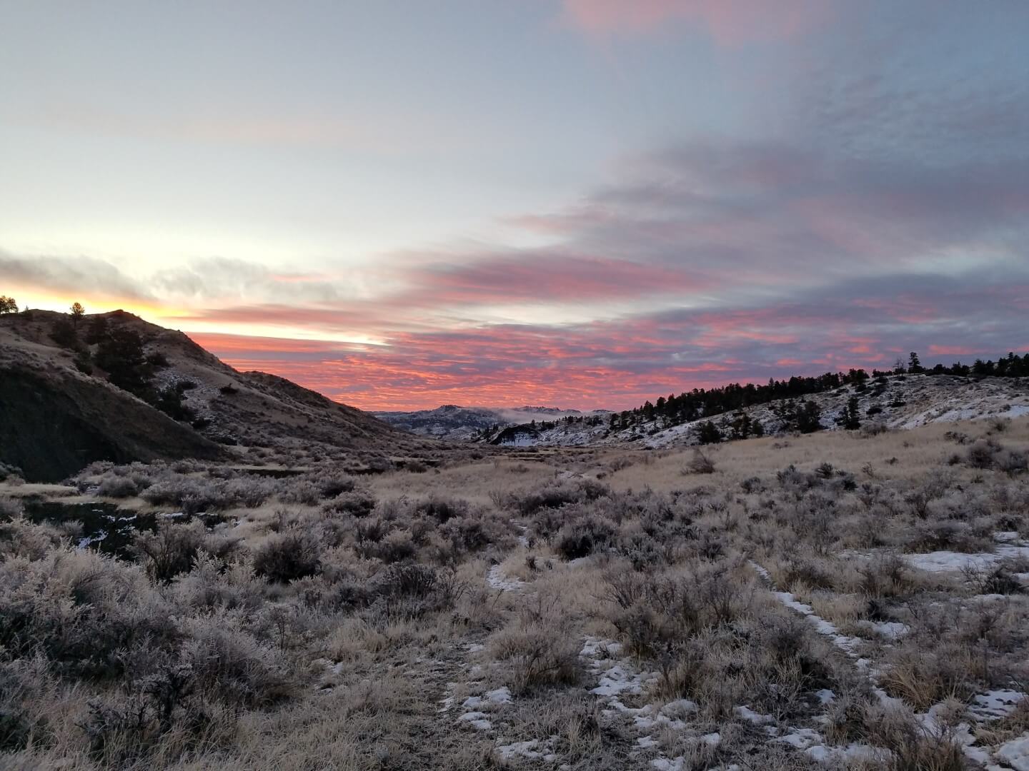 Sunrise in the Breaks