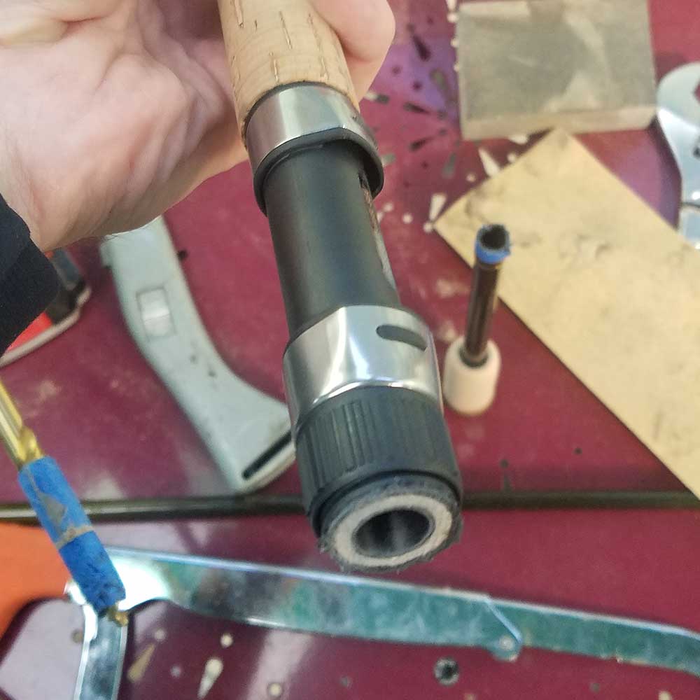 Help. Broken steelhead rod butt section repair. Anyone ever fix a butt  section before?