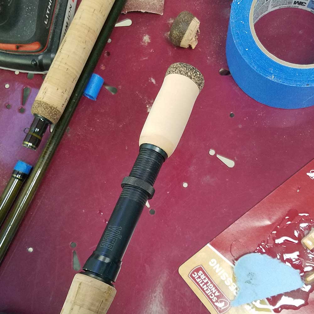 DIY Fishing Rod Handle Butt Extension 