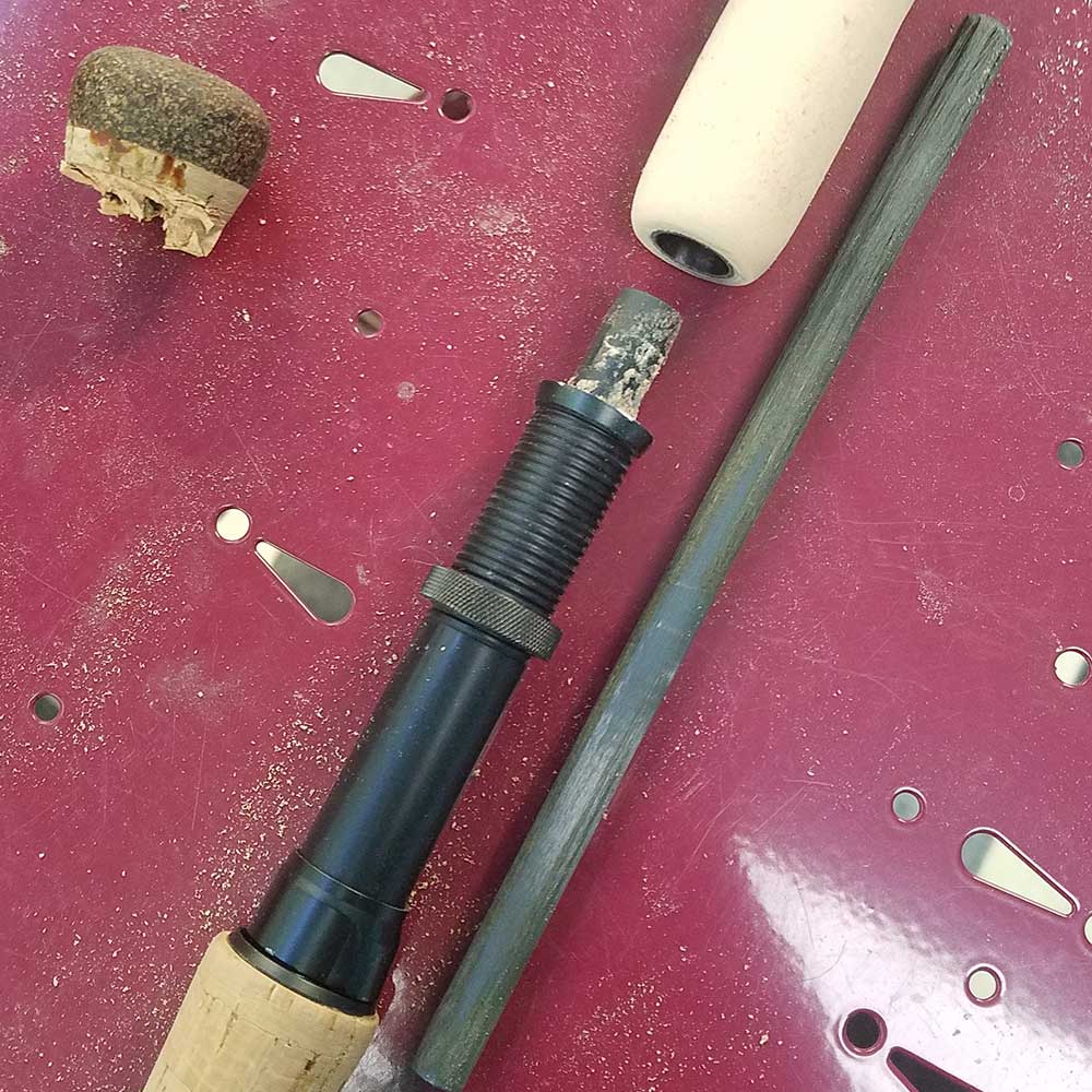 Help. Broken steelhead rod butt section repair. Anyone ever fix a butt  section before?