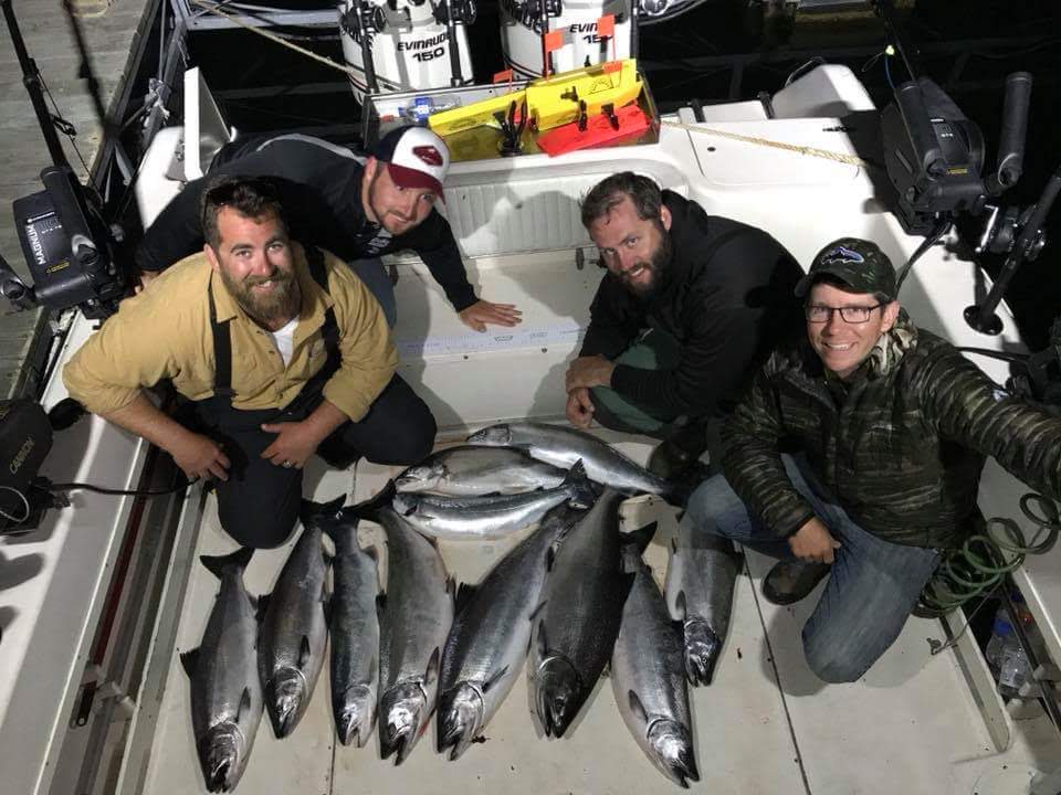 King Salmon Fishing on Lake Michigan - JS-Outdoors