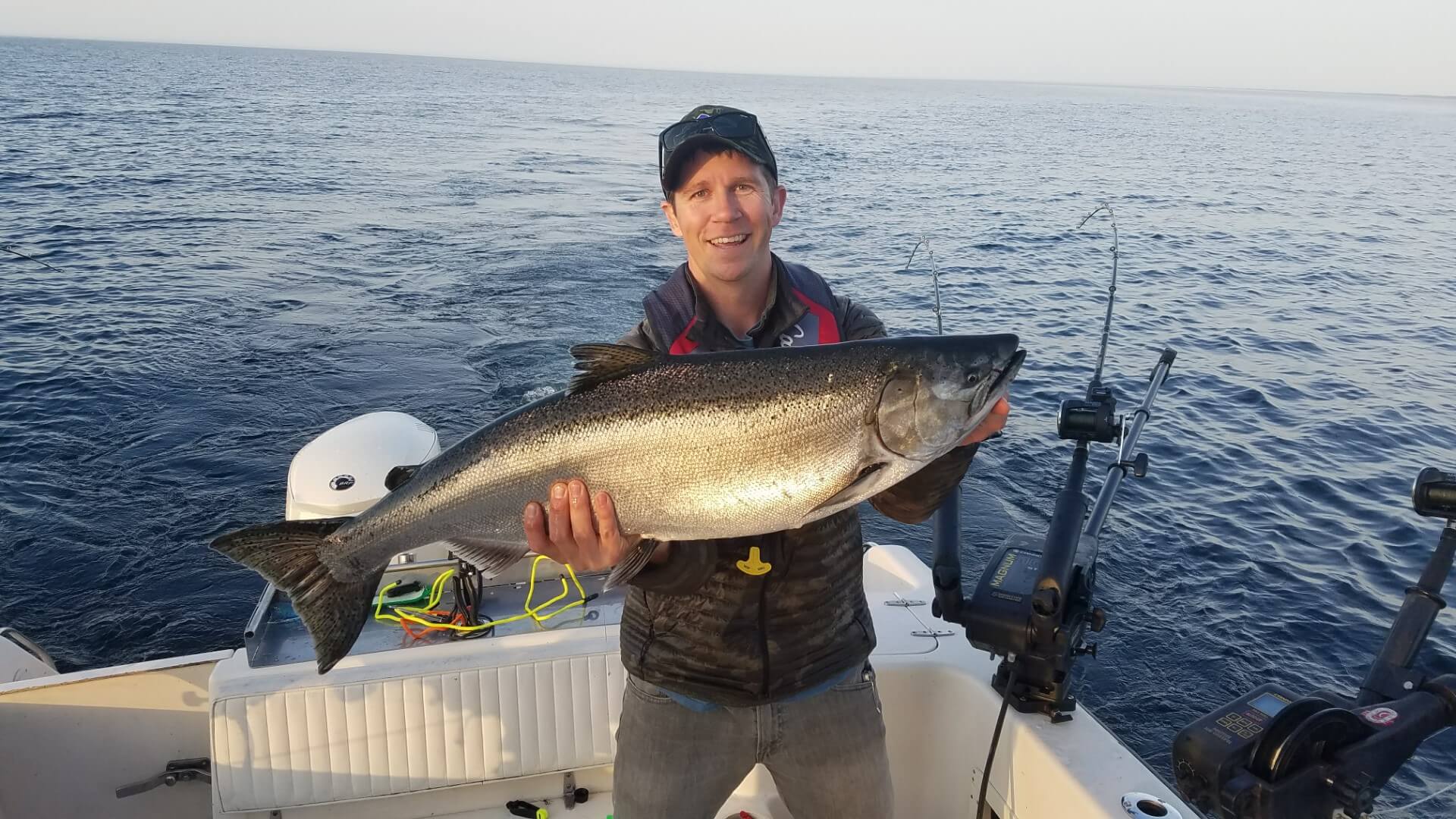 Lake Michigan King Salmon Fishing