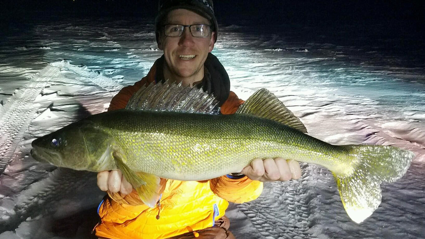 Ice Fishing Mille Lacs 2017