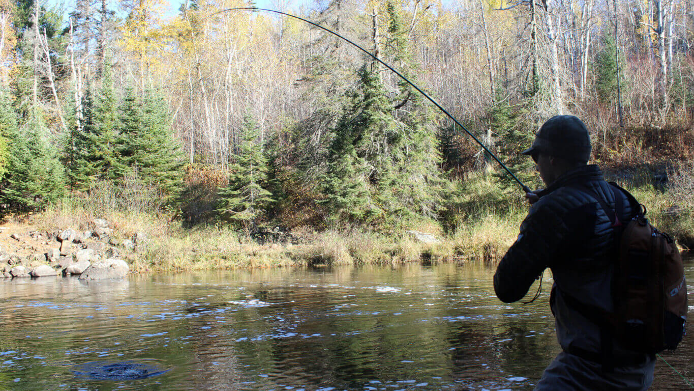  Steelhead Fisher Wisconsin Steelhead Fisherman Rod