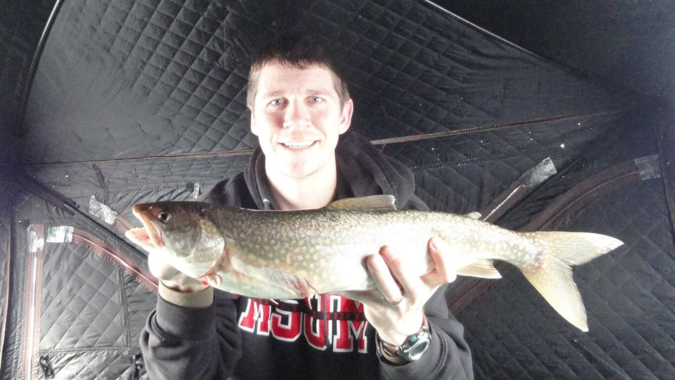 Ice Fishing for Lake Trout Video