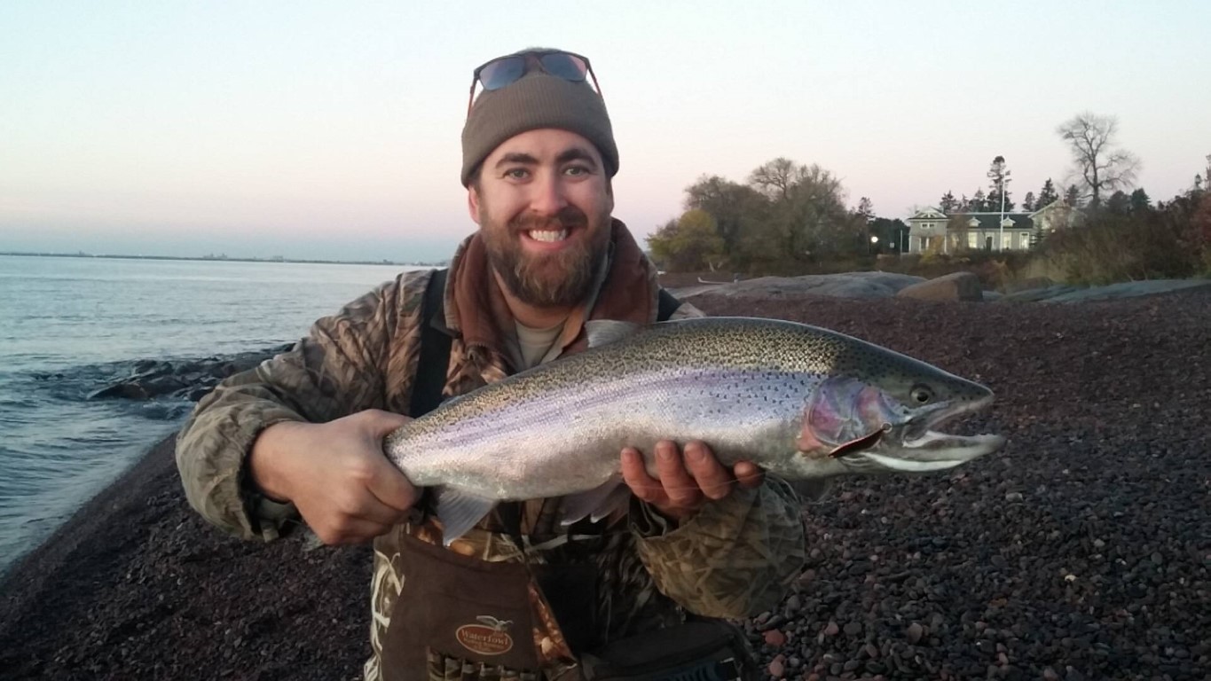 Fishing on Lake Superior's North Shore for Trout and Salmon - JS